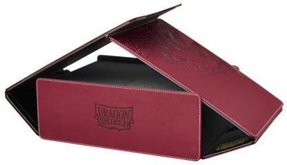 Dragon Shield RPG: Game Master Companion: Blood Red – Compatible with Official DND Spell Cards - 6 Foam Trays with Room for a Total of Over 40 Miniatures of Various Sizes