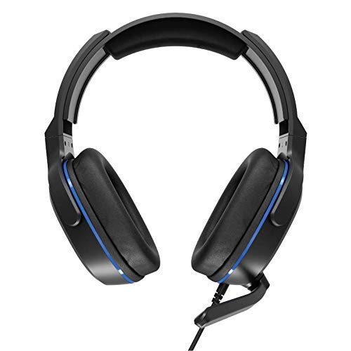 Wage Universal Wired Gaming Headset - Black/Blue (WMANY-N116) - color: Black/Blue, style: Wage