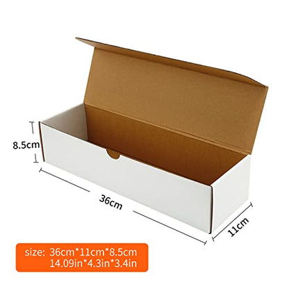 6-Pack • 4800-count Trading/Gaming Card Storage Box/Trading Card Storage Box/Card Box Cardboard For Toploader Standard Card/Sports Game Collector Boxes - size: 6-Pack-White