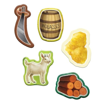 CATAN Junior Board Game - Swashbuckling Adventure for Young Pirates! Strategy Game, Fun Family Game for Kids and Adults, Ages 6+, 2-4 Players, 30 Minute Playtime, Made by CATAN Studio | Swashbuckling Adventure for Young Pirates, Strategy Game, Fun Family
