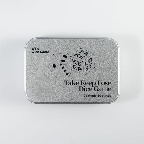 Dice Game Set | Party Board Games for Teens & Adults, Family-Friendly Table Games, For Travel, Restaurants & Game Nights