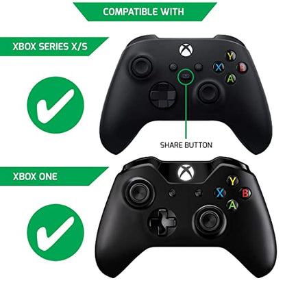 Venom Rechargeable Battery Pack for Xbox One, Xbox Series X & S, 2 Pack 1100mAh Controller Battery Pack Play and Charge Kit for Xbox Series X/S and Xbox One - color: 1100mAh (Black)