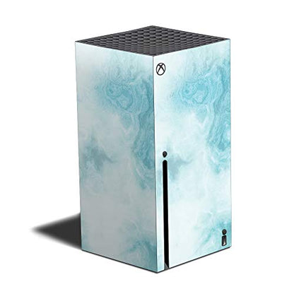 Mighty Skins Skin Compatible with Xbox Series X - Blue Marble | Protective, Durable, and Unique Vinyl Decal wrap Cover | Easy to Apply and Change Styles | Made in The USA (MIXBSERX-Blue Marble) - color: Blue Marble