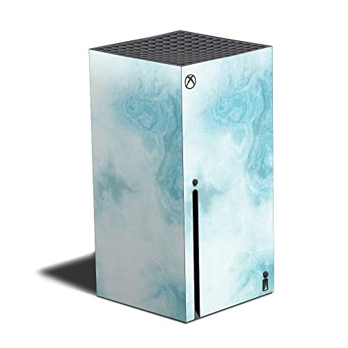 Mighty Skins Skin Compatible with Xbox Series X - Blue Marble | Protective, Durable, and Unique Vinyl Decal wrap Cover | Easy to Apply and Change Styles | Made in The USA (MIXBSERX-Blue Marble) - color: Blue Marble