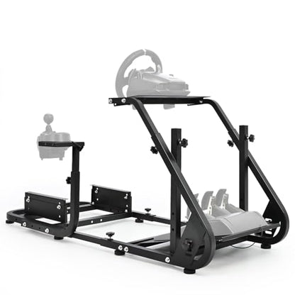 Marada Racing Simulator Cockpit with TV Bracket Mounting Holes Fit for Logitech/Fanatec/Thrustmaster G923 G27 G29 G920 T300, Adjustable Driving Simulator, No Steering Wheel Pedal TV Seat