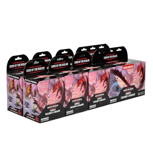 WizKids D&D Icons of the Realms: Fizban's Treasury of Dragons 8 Ct. Booster Brick (Set 22) - style: 8 Count Brick