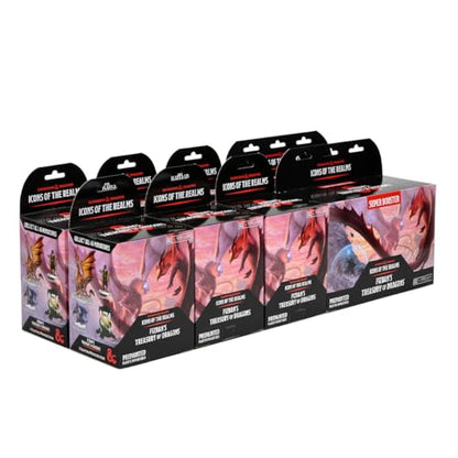 WizKids D&D Icons of the Realms: Fizban's Treasury of Dragons 8 Ct. Booster Brick (Set 22) - style: 8 Count Brick