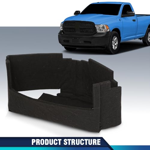 PIT66 Battery Cover Insulator Shield Compatible with Dodge Ram 1500 2013-2018 5033397AE - style: 2013-2024 Dodge Ram 1500