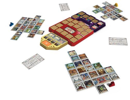 Stonemaier Games: Between Two Castles Essential Edition by Ben Rosset & Matthew O’Malley | Build Wacky Castles with Your Neighbors | Strategy Board Game for Adults & Family | 1-8 Players, 60 Mins