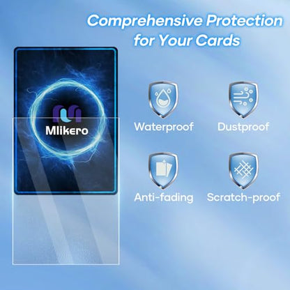 500 Count Card Sleeves – Matte Clear Trading Card Sleeves, Polypropylene (PP), Fit for MTG, TCG, Baseball, Football, and Game Cards (Matte Clear) - color: Matte Clear, size: 500 Pack