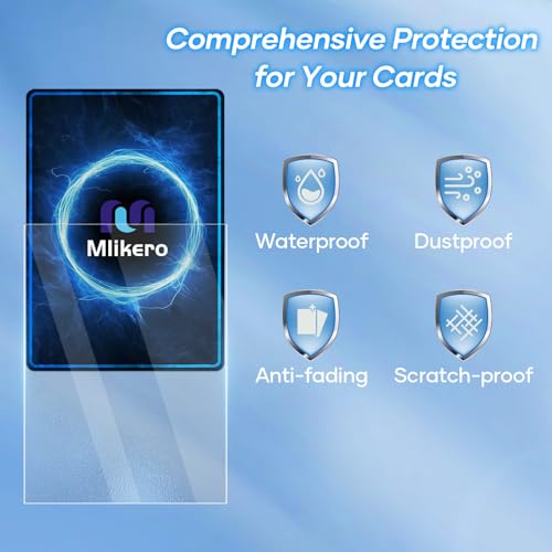 500 Count Card Sleeves – Matte Clear Trading Card Sleeves, Polypropylene (PP), Fit for MTG, TCG, Baseball, Football, and Game Cards (Matte Clear) - color: Matte Clear, size: 500 Pack