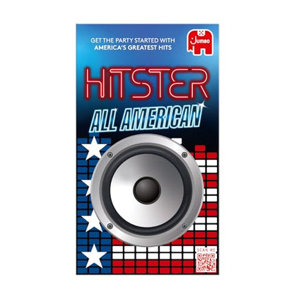 Jumbo Hitster - All American, Fun Music Quiz Card Game, 2-10 Players - 300 Best American Music Hits - Great for Adult and Family Game Nights (US Edition)