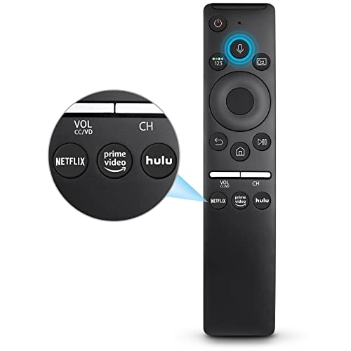 Replacement Voice Remote for Samsung-TV-Remote Control Compatible for All Samsung with Voice Function Smart Curved Frame QLED LED LCD 8K 4K TVs - color: voice remote for Samsung TV