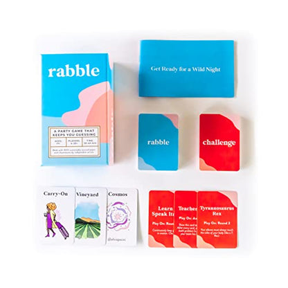 Rabble - A Party Game that Keeps You Guessing | 4-20+ Players, Party Games for Adults, Teens, Family, Friends, Large Group, Game Night, Bachelorette Party, Adult Party Games