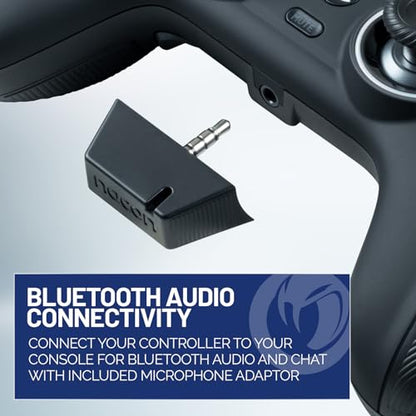 Nacon Revolution 5 Pro Officially Licensed PlayStation Wireless Controller | For PS5 / PS4 / PC - Hall Effect Joysticks and Triggers, Trigger Stops, Mappable Buttons, 8-way and 4-Way D-pad - White - color: White