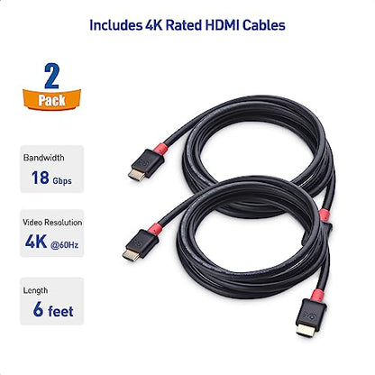 Cable Matters Wall Mount HDMI Extender Set, Transmitter & Receiver | Up to 300ft, TCP/IP, 1080p, 1-to-Many Setup, HDMI over Ethernet Extender, Model 103002 - style: Standard Set