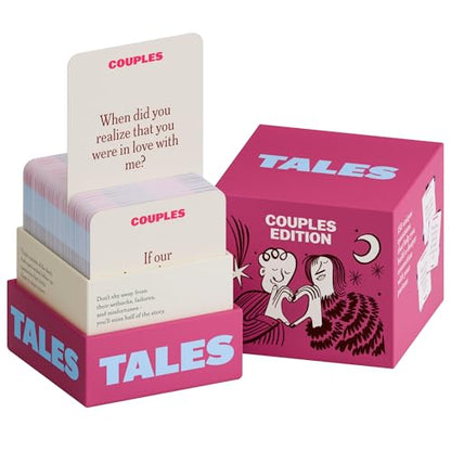 TALES 150 Conversation Cards, Couples Edition, Deepen Your Connection - color: Couples Edition