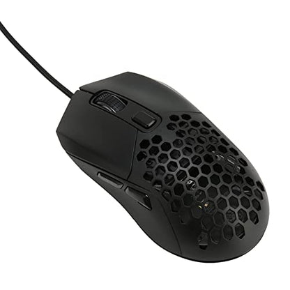 Wired Gaming Mouse, Wired Mouse with Honeycomb Shell 7200 DPI, 6 Programmable Buttons, RGB Backlight, Ergonomic Computer Mouse for PC Laptop