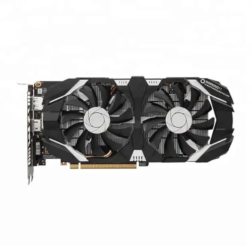 XUANMO NIVIDIA Geforce GTX1060 5GB Gaming Graphics Card Video Card gem GDDR5 PCI Express x16 3.0 8008 MHz Output Interface HDMI DP DVI (5GB) - color: 5GB