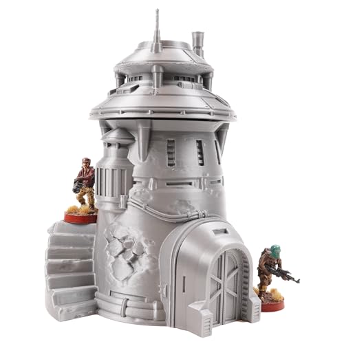 Tabletop Terrain Towerhouse Massa'Dun by War Scenery for Star Wars Legion and Sci-Fi Wargames and RPGs 28mm 35mm 1:47