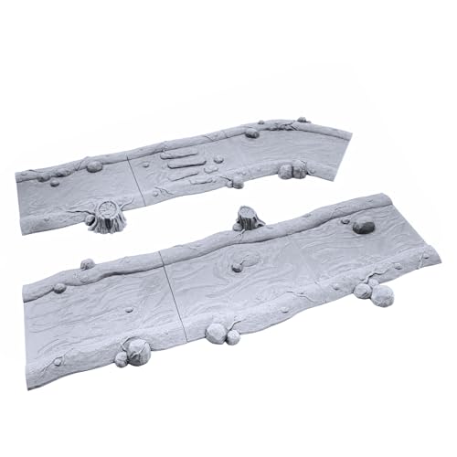 EnderToys Rivers by Makers Anvil, 3D Printed Tabletop RPG Scenery and Wargame Terrain 28mm Miniatures