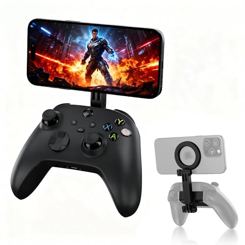 KIWIFOTOS Magnetic Phone Mount for Xbox Wireless Controller Model 1914 | Xbox Wireless Gaming Controller Phone Holder for iPhone 17 16 15 Pro Max Magsafe Samsung Pixel(controller not included) - color: for Xbox Wireless Gaming Controller