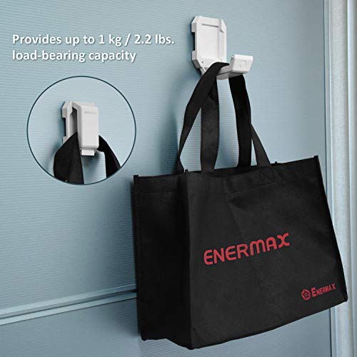 Enermax Magnetic Mounting Headset Holder with Metal Protection Foam, Provides up to 1 kg/2.2 lbs, Compatible with Computer/Gaming Headsets, Headphone of all Shapes and Sizes, EHB001 - style: EHB001