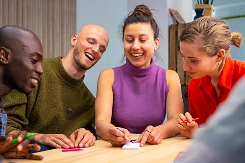 Oink Games A Fake Artist Goes to New York | Japanese Social Deduction Party Game for Families & Adults, Creative Bluffing, Hidden Roles, Group Gameplay, 5-10 Players