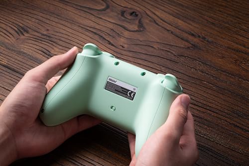 8Bitdo Ultimate 2C Hall Effect Joysticks and Hall Triggers Wireless Controller for Windows PC and Android, with Remappable L4/R4 Bumpers, Turbo function & Rumble vibration (Green) - color: Green, size: Ultimate 2C