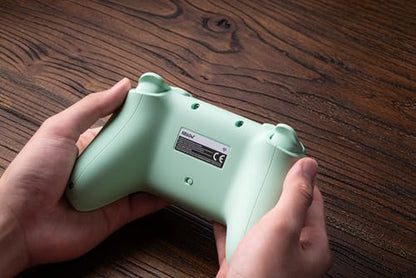 8Bitdo Ultimate 2C Wireless Controller for Windows PC and Android, with 1000 Hz Polling Rate, Hall Effect Joysticks and Triggers, and Remappable L4/R4 Bumpers (Green) - color: Green