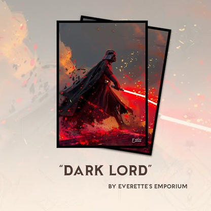 Dark Lord - MTG Card Sleeves, 104ct, Standard Size, Smooth | Perfect for Double Sleeving, Smudge Resistant Matte Back, Standard 66x92mm - Compatible with Magic The Gathering & TCG Cards