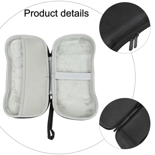For Retroid Pocket 5 Handheld Game Console Protective Storage Bag with Compact Design and Extra Pockets for Cables and Chargers Travel and Home Organization