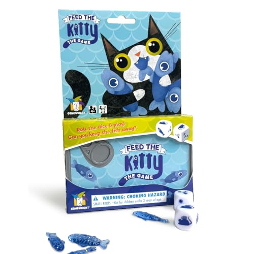 Gamewright - Feed The Kitty - A Delicious Game of Mice and Dice - 2-5 Players - Ages 4 and Up