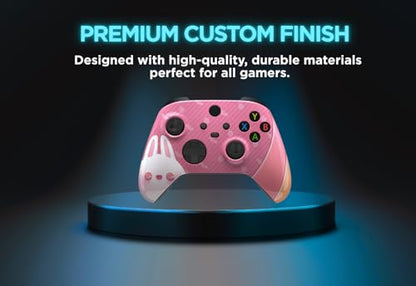 Stealth Controllers Wireless Controller for Xbox Series S, Xbox Series X, Xbox One - Soft Touch Feel - Custom Series S/X Controller (Pink Rabbit) - color: Pink Rabbit