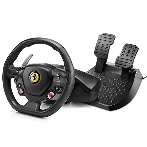 Thrustmaster T80 Ferrari 488 GTB Edition Racing Wheel (compatible w/ PS5, PS5 Pro, PS4 & PC) - style: T80 Wheel - Ferrari Edition