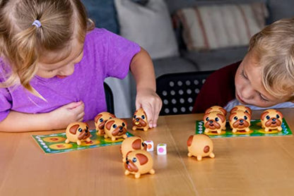 Tongues Out! The Squishy, Squeezy Preschool and Children Game - Educational Puppy Fidget Memory Color Matching Fun by Blue Orange Games - 2-4 Players for Ages 4+