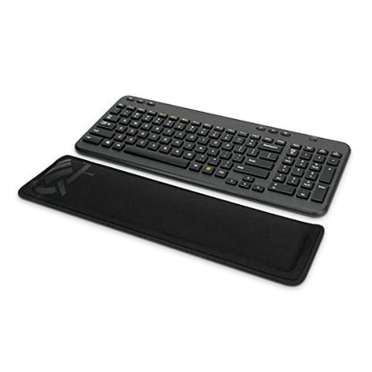 ENHANCE Compact Bluetooth Keyboard Wrist Rest Pad with Soft Memory Foam Support for Bluetooth Keyboards - Anti-Fray Stitching, Non-Slip Base, Gaming Wrist Rest Decal - Thick 1 inch Padding - color: Compact Keyboard Wrist Rest