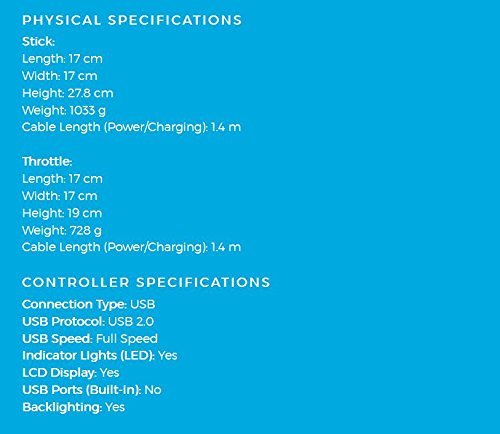 Logitech G Saitek X52 Flight Control System (Renewed)