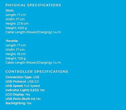 Logitech G Saitek X52 Flight Control System (Renewed)