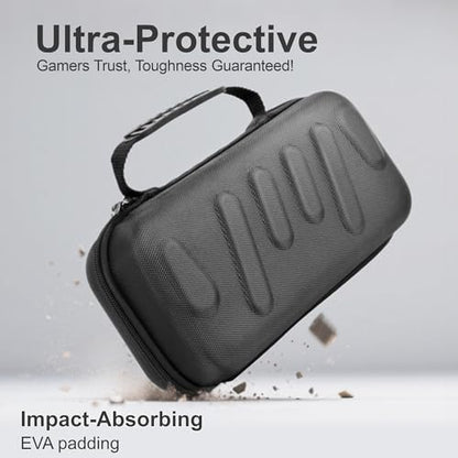 ERTYOIUJF Carrying Case Compatible with Nintendo Switch 2 (2025), Hard Shell Portable Travel Carrying Case Large Space with 24 Games Cartridges for Switch Console & Accessories