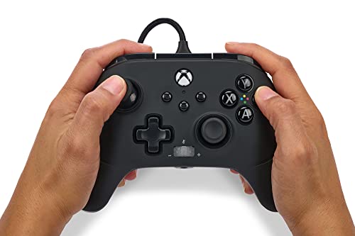 PowerA FUSION Pro 3 Wired Controller for Xbox Series X|S, Xbox One, Mappable Advanced Gaming Buttons, Xbox Controller, Trigger Locks, Black, Officially Licensed for Xbox - style: FUSION Pro 3