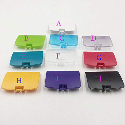Replacement Controller Colorful DIY Battery Cover Lid Door for GBC (Green)