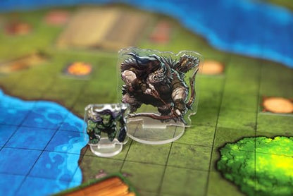 1985 Games Orc Minis Pack – Compatible with DND, RPG & Tabletop Games – Roleplaying Miniature Figures for TTRPG Quests - style: Orcs