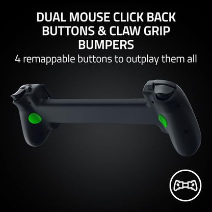 Razer Kishi V3 Pro XL Gaming Controller, iPad & Android Tablets (13") USB-C | Full Sized TMR Thumbsticks, Dual Back Buttons, Wired & Remote Play for PC, HD Haptics, USB-C Gamepad Connection - style: Kishi V3 Pro XL