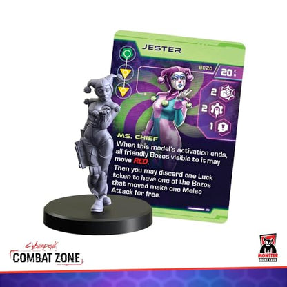 Monster Fight Club Cyberpunk: Combat Zone - Bozos Starter Gang