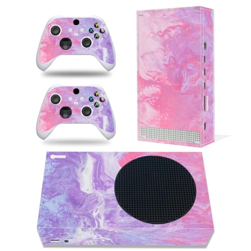 Skin Sticker for Xbox Series S, Full Protective Vinyl Decal Cover Wrap for Console and Wireless Controller (S-4120, Xbox Series S) - color: S-4120, size: Xbox Series S
