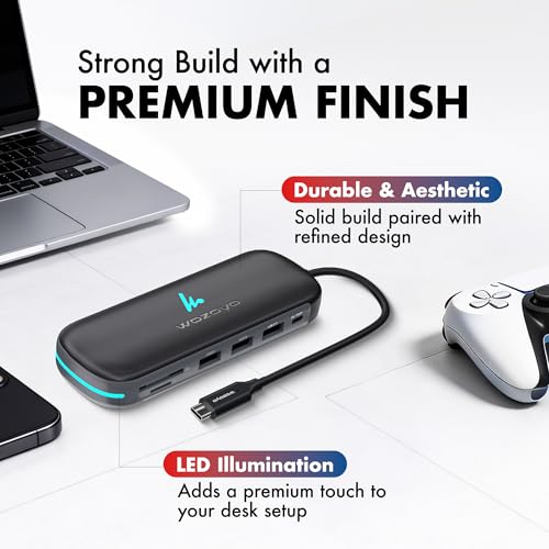 Type C 10 in 1 Wozoyo Docking Station with 2XUSB 5Gbps, Dual 4K HDMI, VGA, Gigabit Ethernet, USB 2.0, SD & TF, PD 100W, Compatible with Thunderbolt 4, macOS, Windows, Android & iOS - style: 10-in-1