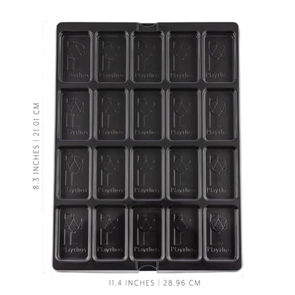 Game Piece Counter Trays (5-Pack); War Game and Board Game Storage Sorting Organizers, Playthos Collection