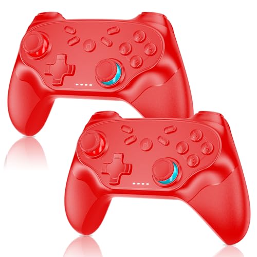 Nonbliep Compatible with Switch 2/Switch/Lite/OLED, Programming Wireless Pro Controller - color: black