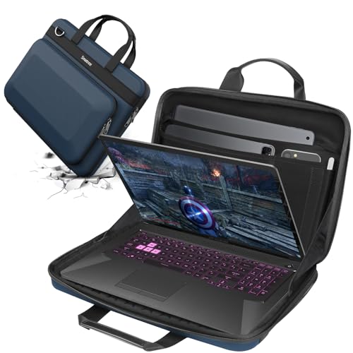 Smatree Heavy Duty Hard Case for 16 inch ASUS ROG Zephyrus G16 2025 GU605/G16 2026 GU606/Duo 2026 GX651, for 16 inch ASUS ROG Zephyrus M16/ROG Flow X16 2023/2022, Gaming Laptop Handbag, Blue (A800) - color: Blue-16 Inch, size: For 16 inch ASUS Laptops-1